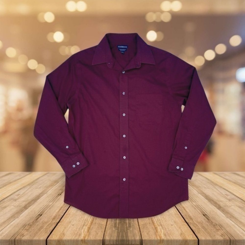 Croft & Barrow Wrinkle-Resistant Button Down Shirt